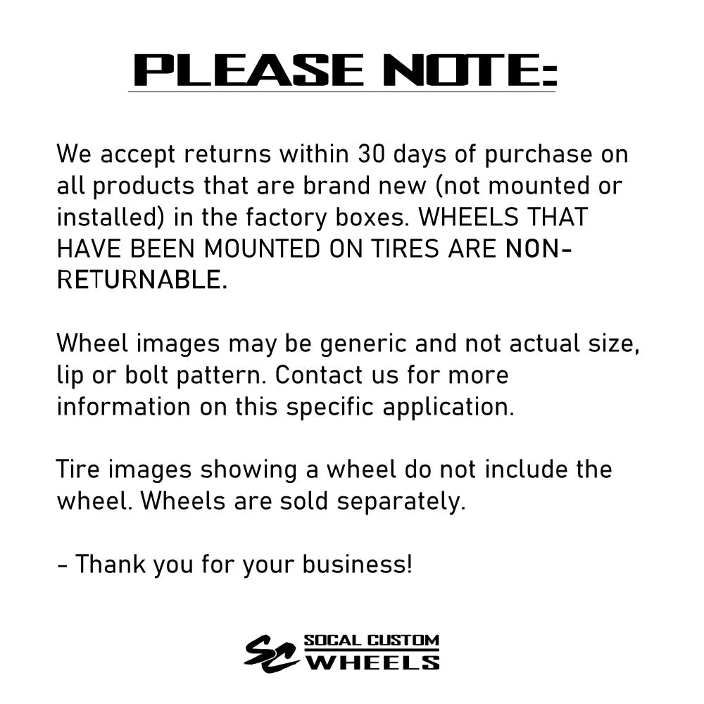 Cast Aluminum Rim PR210 24X10 6X5.5 G-BLK 30MM, 210GB-2415830