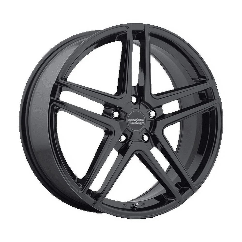 Aluminum Rim AR907 16X7In Gloss Black Finish, AR90767012340