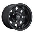 Aluminum Rim AR172 BAJA 15X7In Satin Black Finish, AR1725773B
