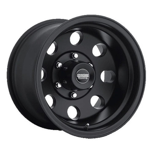 Aluminum Rim AR172 BAJA 15X7In Satin Black Finish, AR1725773B
