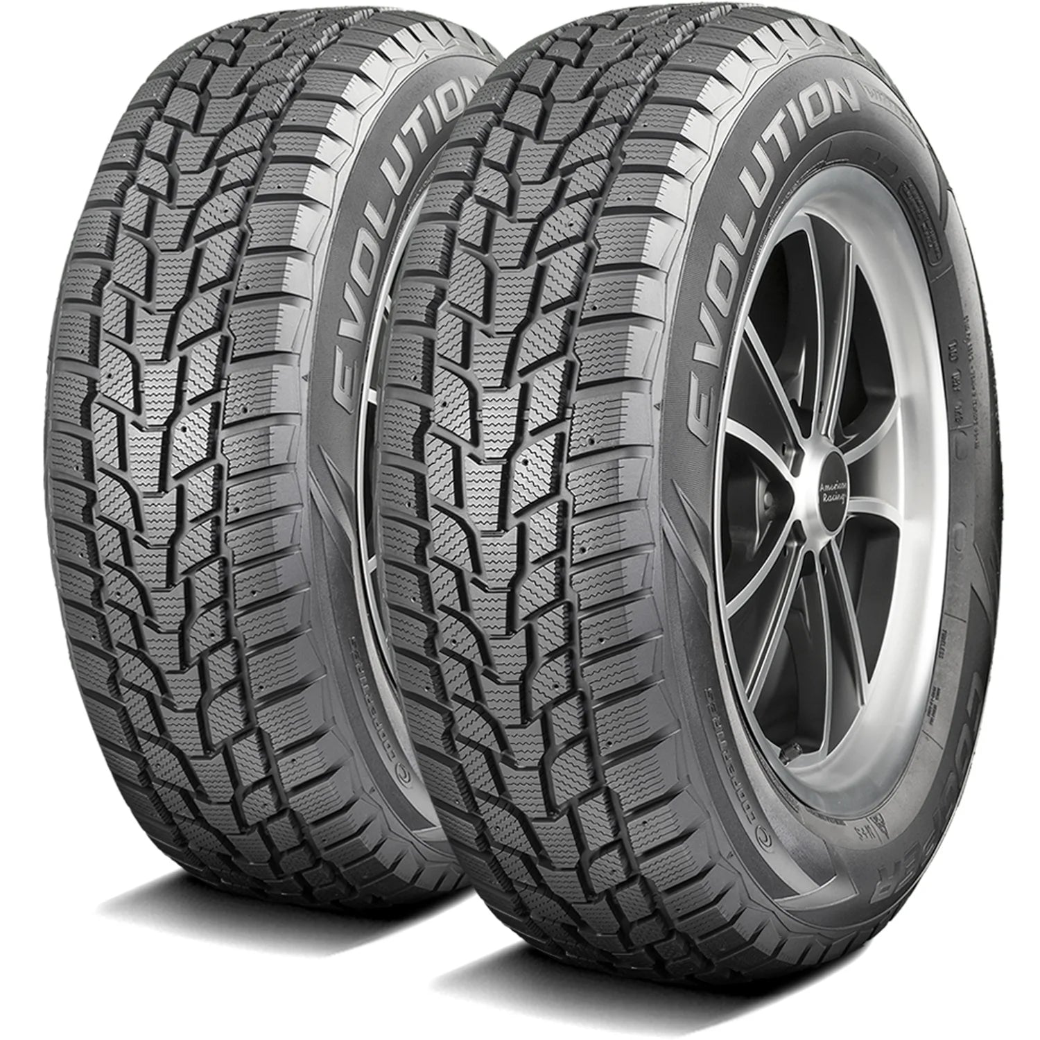 Set of 4  Evolution Winter 235/70R16 106T Winter Tires