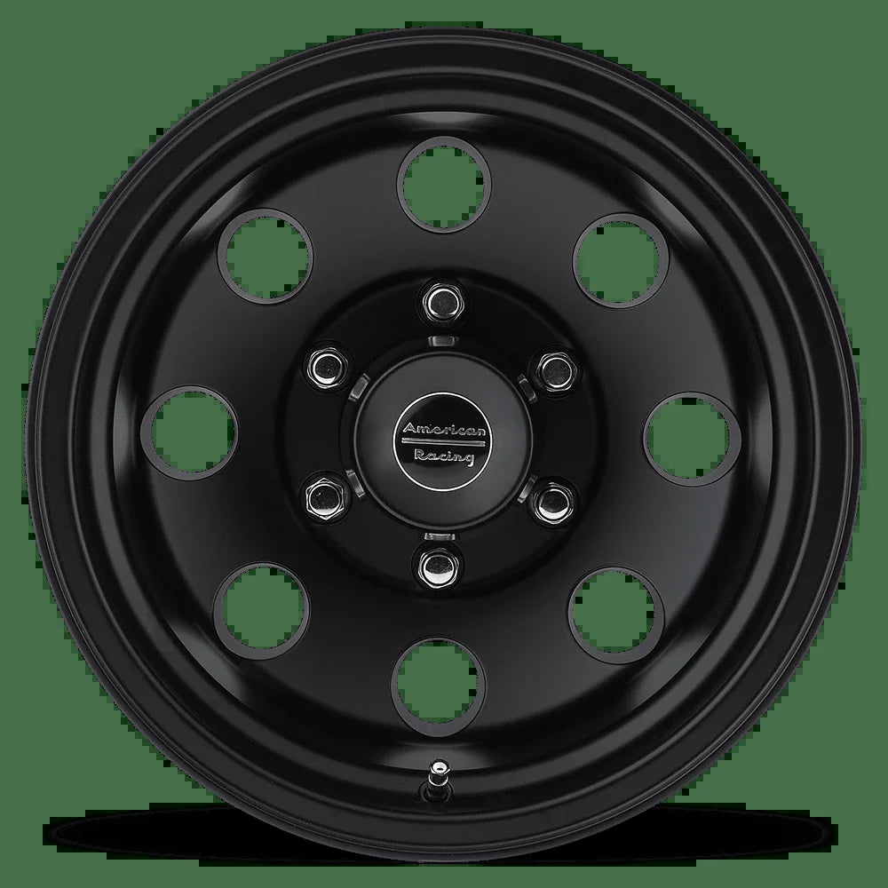 Aluminum Rim AR172 BAJA 15X7In Satin Black Finish, AR1725773B