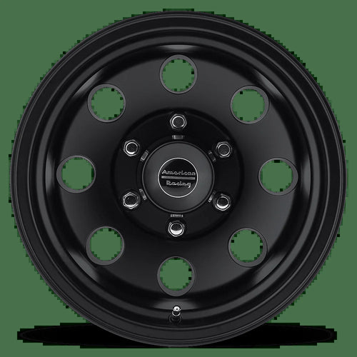 Aluminum Rim AR172 BAJA 15X7In Satin Black Finish, AR1725773B