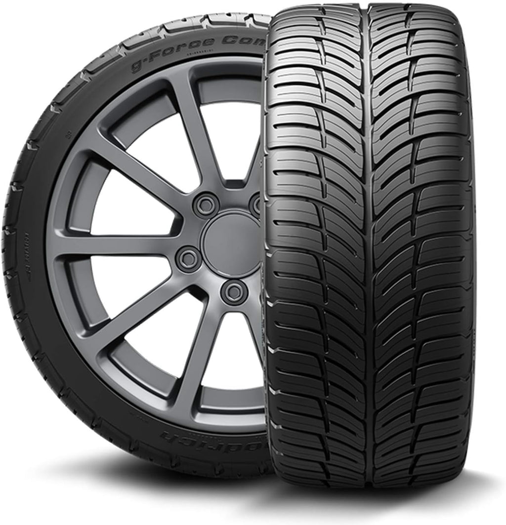 G-Force Comp-2 A/S plus All-Season Radial Car Tire for Ultra-High Performance, 255/45ZR20 101Y