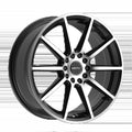 16X7.5 5X100 431MB Elicit Black Wheel Rim