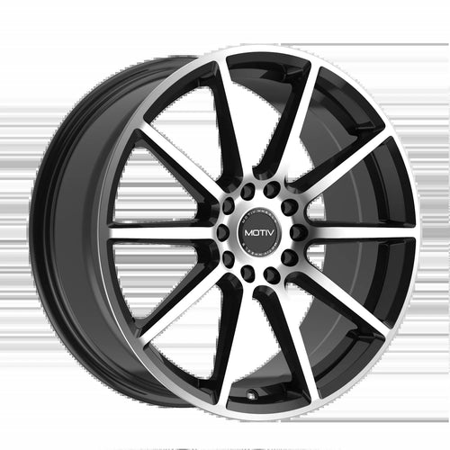 16X7.5 5X100 431MB Elicit Black Wheel Rim